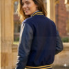 Navy & Gold Varsity Jacket