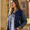 Navy & Gold Varsity Jacket