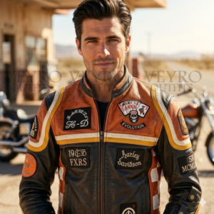 Harley-Davidson racing leather jacket
