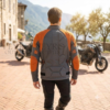 Technical adventure touring motorcycle jacket