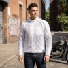 White Mesh Motorcycle Jacket