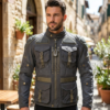 Veyro Outfits Adventure Motorcycle Jacket with Armor and Mesh
