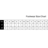 Racing Boots Size Chart