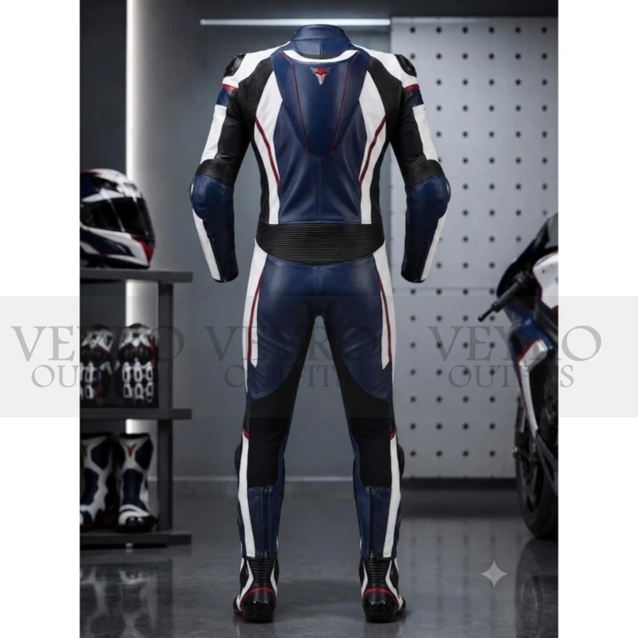 Leather Motorcycle Racing Suit