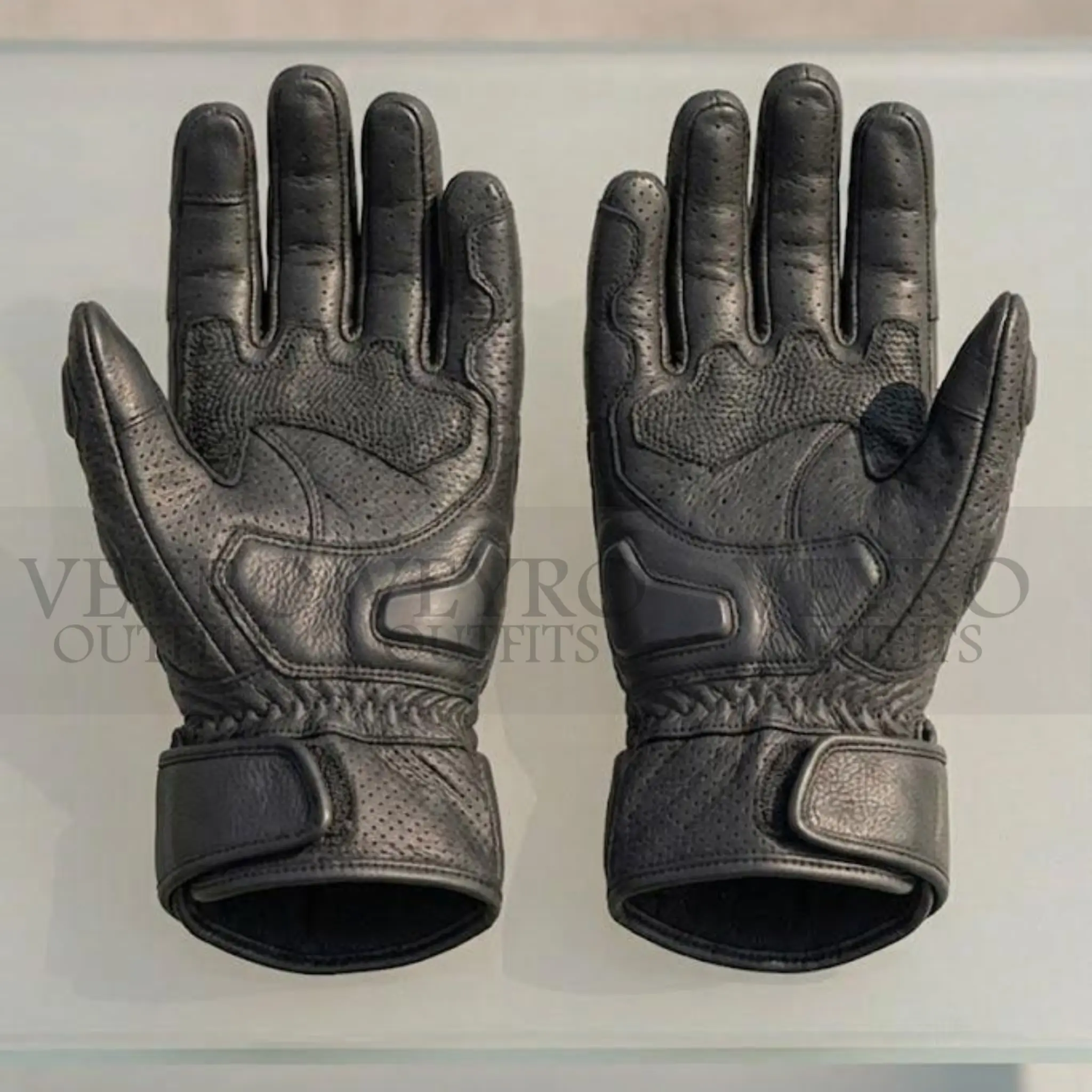 Men's Leather Motorcycle Racing Suit