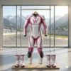 women's leather racing suit
