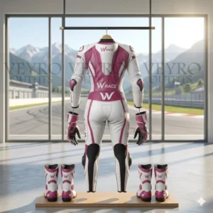 women's leather racing suit