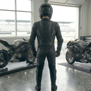 one-piece leather racing suit