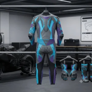 Custom Leather Motorcycle Racing Suit