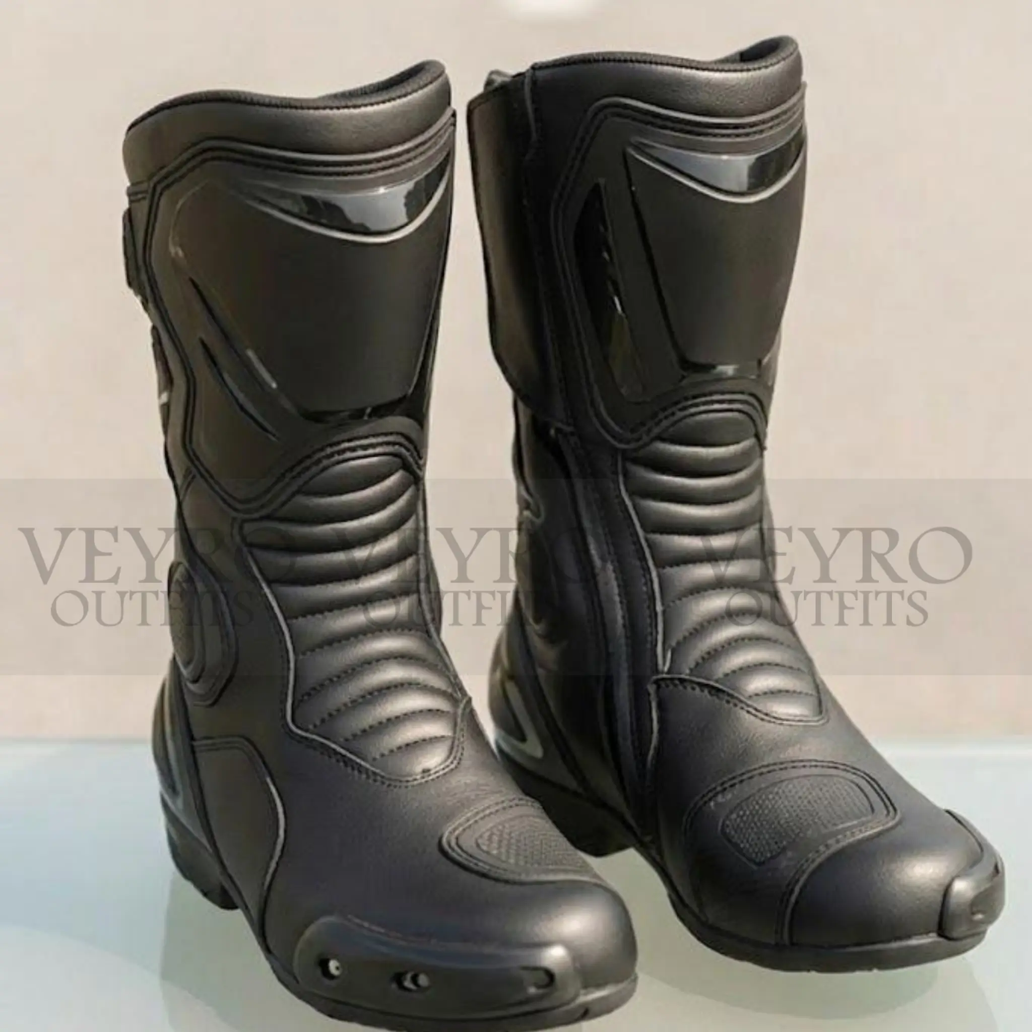 Men's Leather Motorcycle Racing Suit
