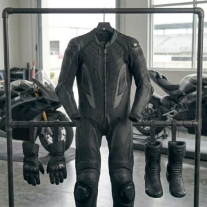 one-piece leather racing suit