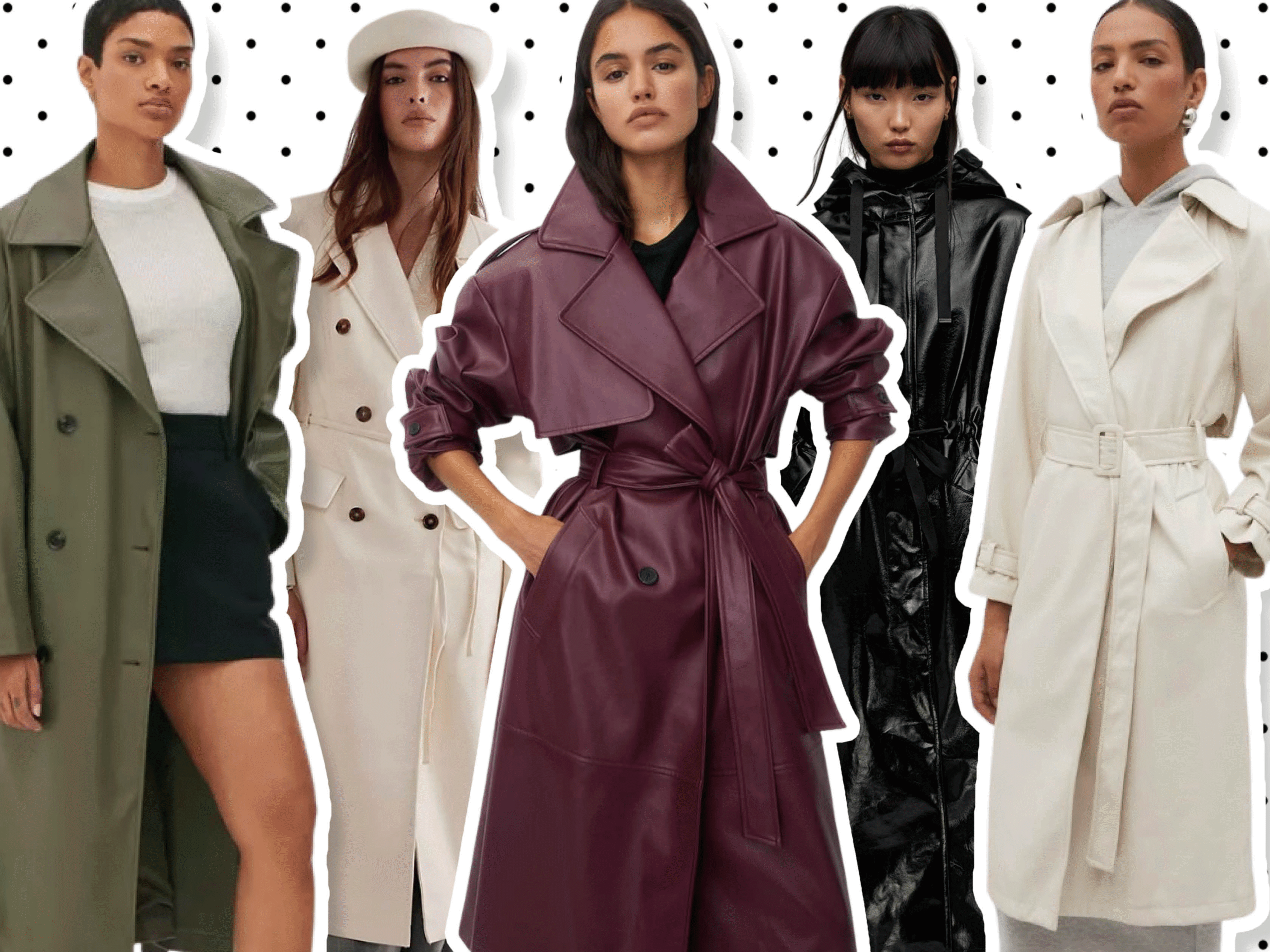 Leather Trench Coat Styling Men and Women | Veyro Outfits