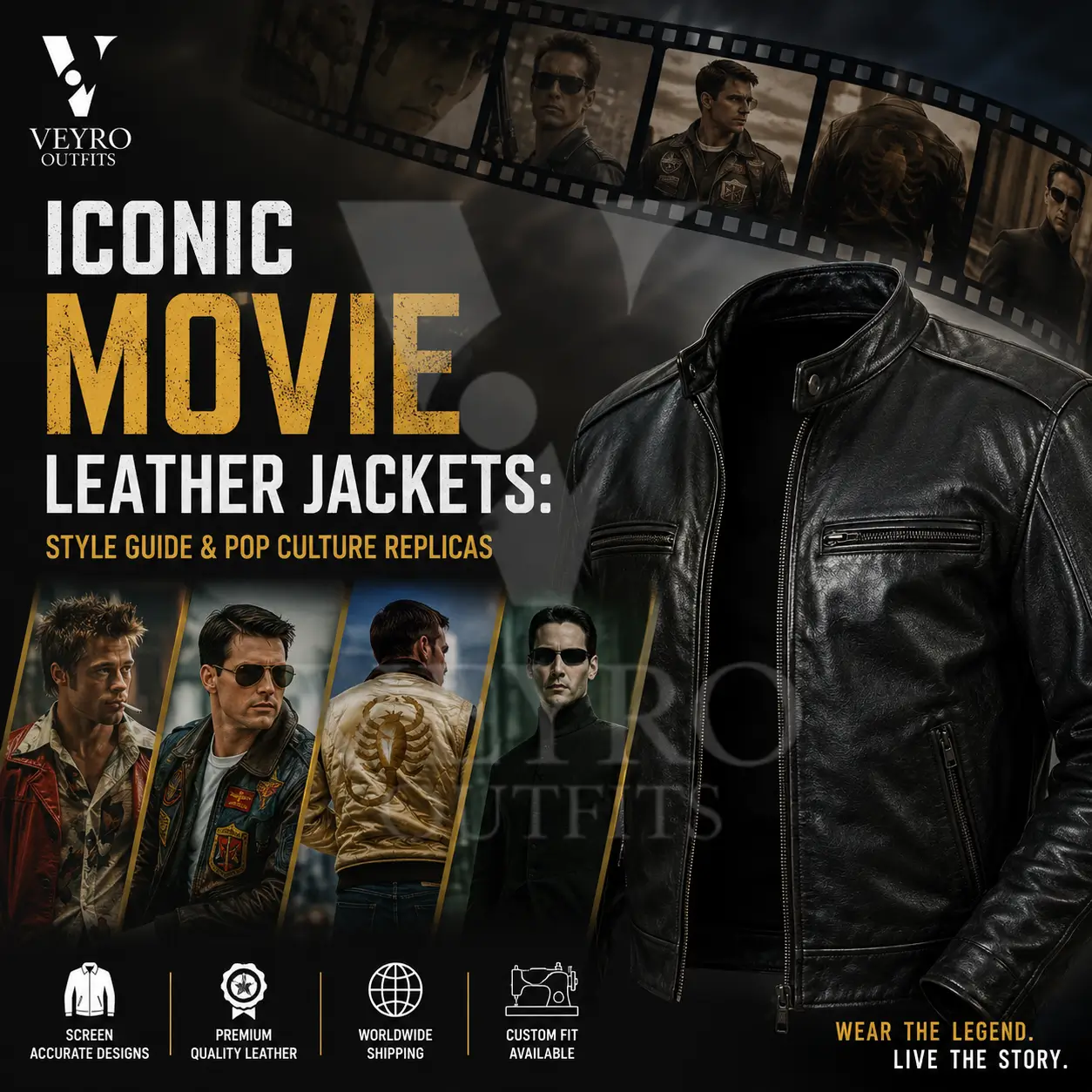 Iconic Movie Leather Jackets: Style Guide & Pop Culture Replicas