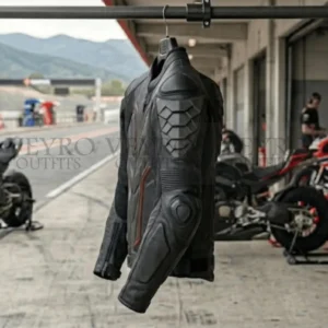 Apex Phantom Armored Leather Jacket