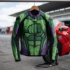 Custom CE Armored Leather Racing Jacket