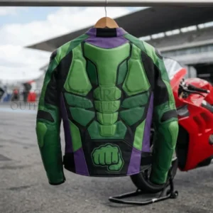 Custom CE Armored Leather Racing Jacket