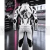women's leather motorcycle racing suit