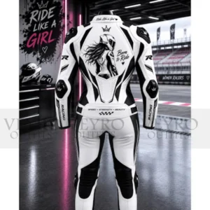 women's leather motorcycle racing suit