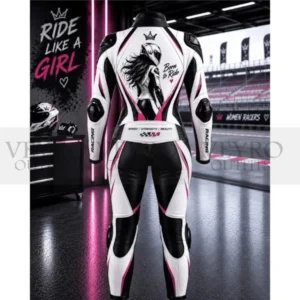 women's leather motorcycle racing suit