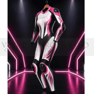 women's leather motorcycle racing suit