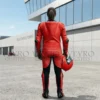 women's leather racing suit