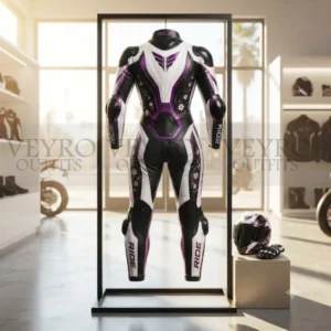 women's leather motorcycle racing suit