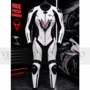 women's leather racing suit