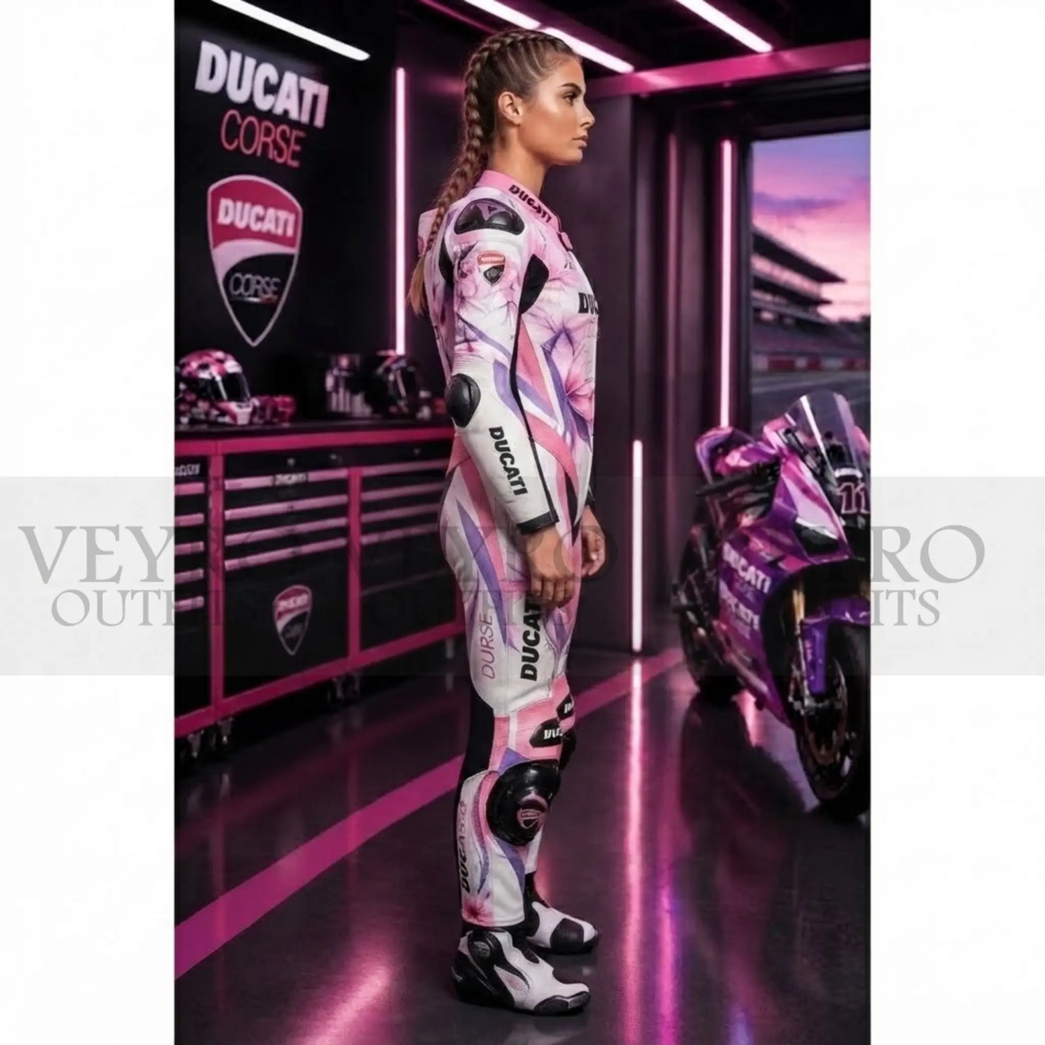 women's Ducati racing suit