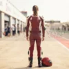 Women's leather racing suit