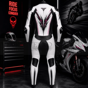 women's leather racing suit