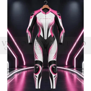 women's leather motorcycle racing suit