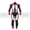 women's perforated racing leather suit