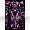 women's leather motorcycle racing suit