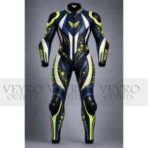 women's floral motorcycle racing suit