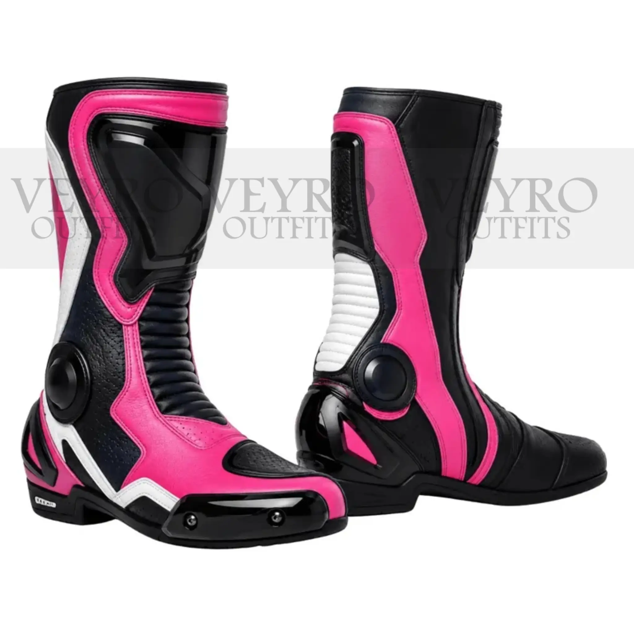 women's perforated racing leather suit