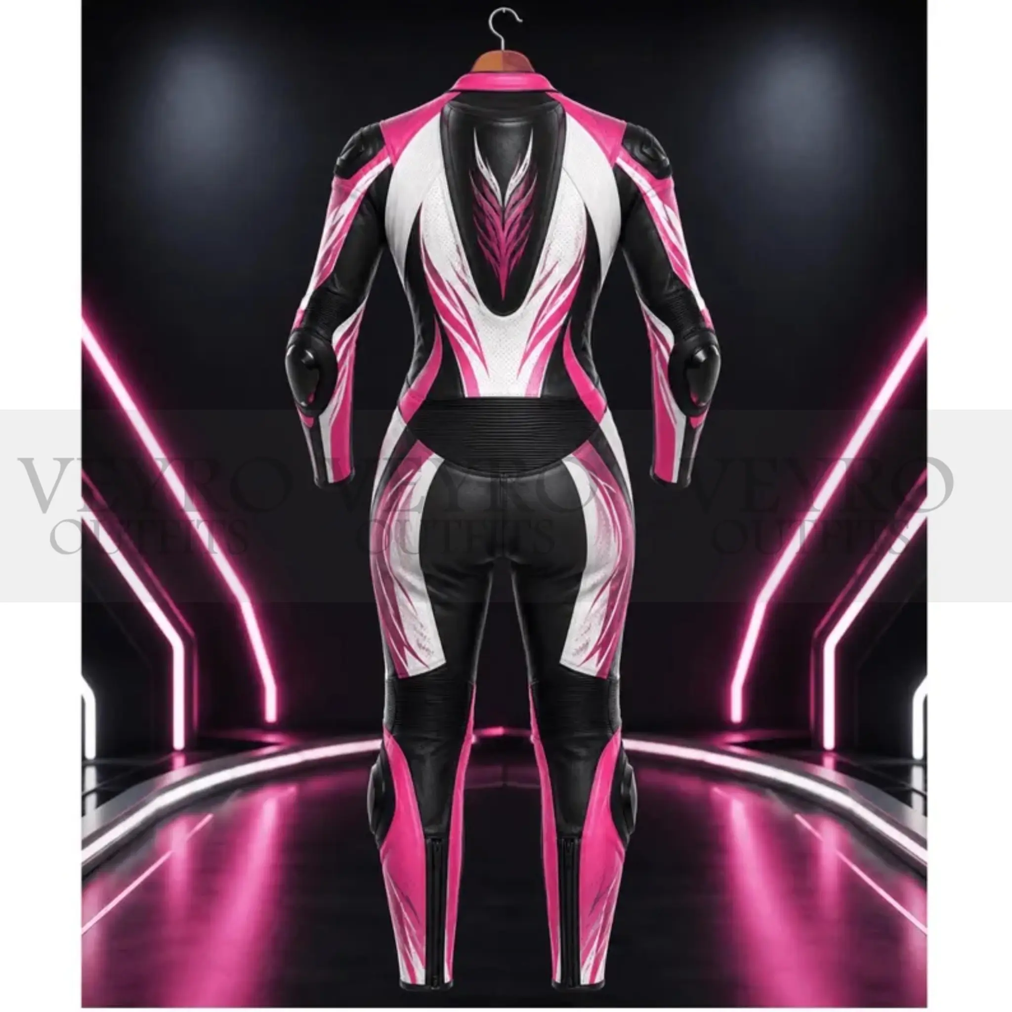women's leather motorcycle racing suit