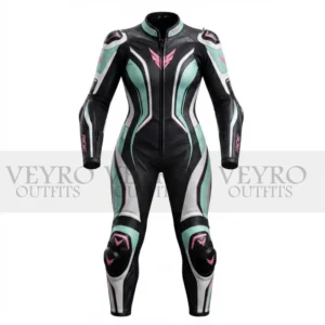 women's leather racing suit