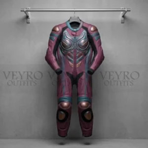 custom women's leather racing suit