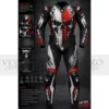 Men's leather racing suit