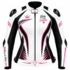 Pink moto jacket