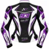 Purple jacket back