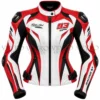 Red racing jacket front