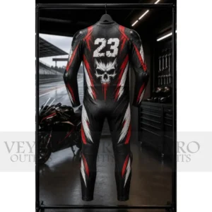 Men's Skull Racing Suit