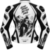 women's leather racing jacket