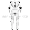 women's white leather motorcycle racing suit