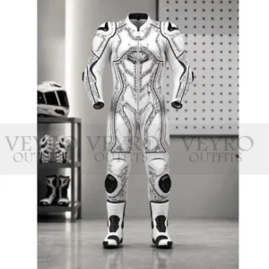 men's leather racing suit