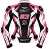 women's leather racing jacket