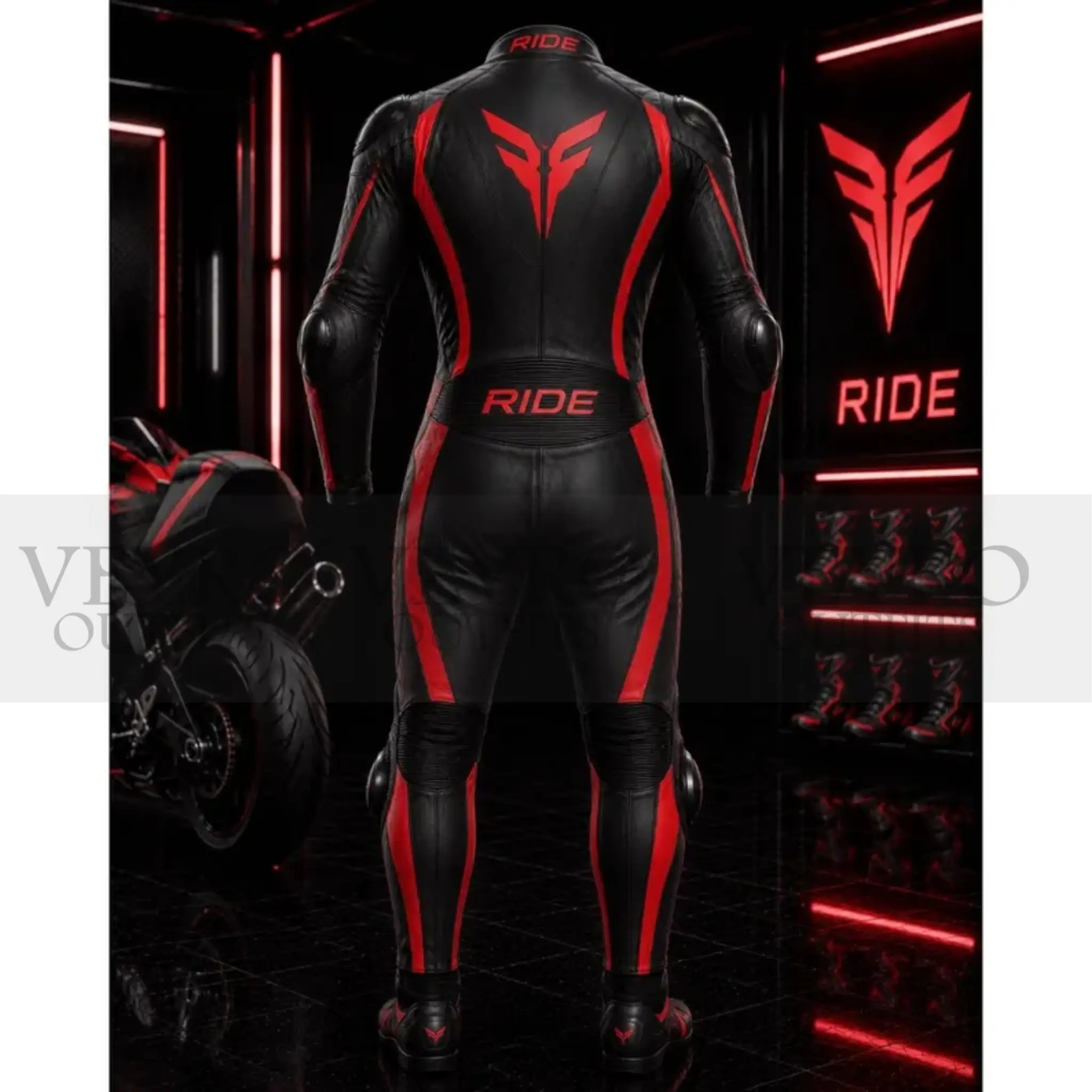 Men's motorcycle racing suit