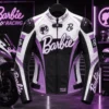 Barbie racing leather jacket
