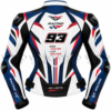 women's leather motorcycle racing jacket